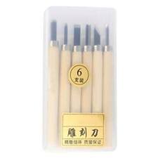 Craving wood tools 6 pcs